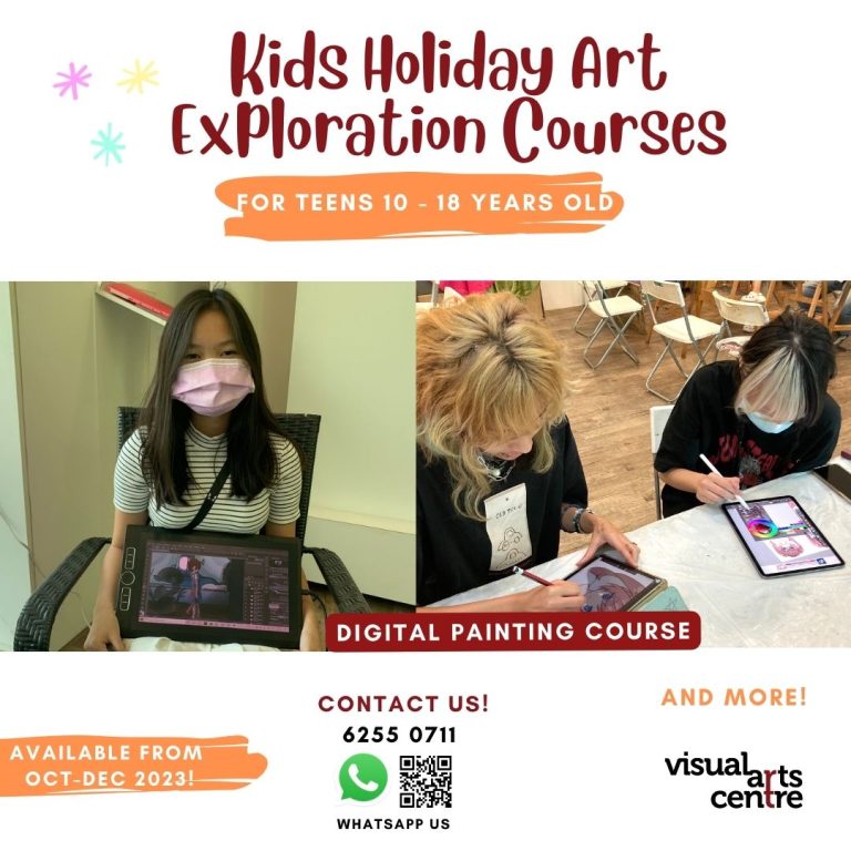 Kids Holiday Art Exploration Course at Visualartscentre Singapore