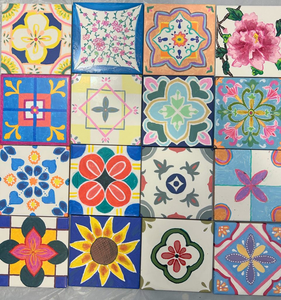 Our Peranakan Tile Mural Paintings are suitable for all spaces, whether it be your home, a shop, a themed restaurant, a boutique hotel, an office space, or a cafe! We offer one-tone design consultation mural design services to tailor to each space’s style, business philosophy and personal preferences.
