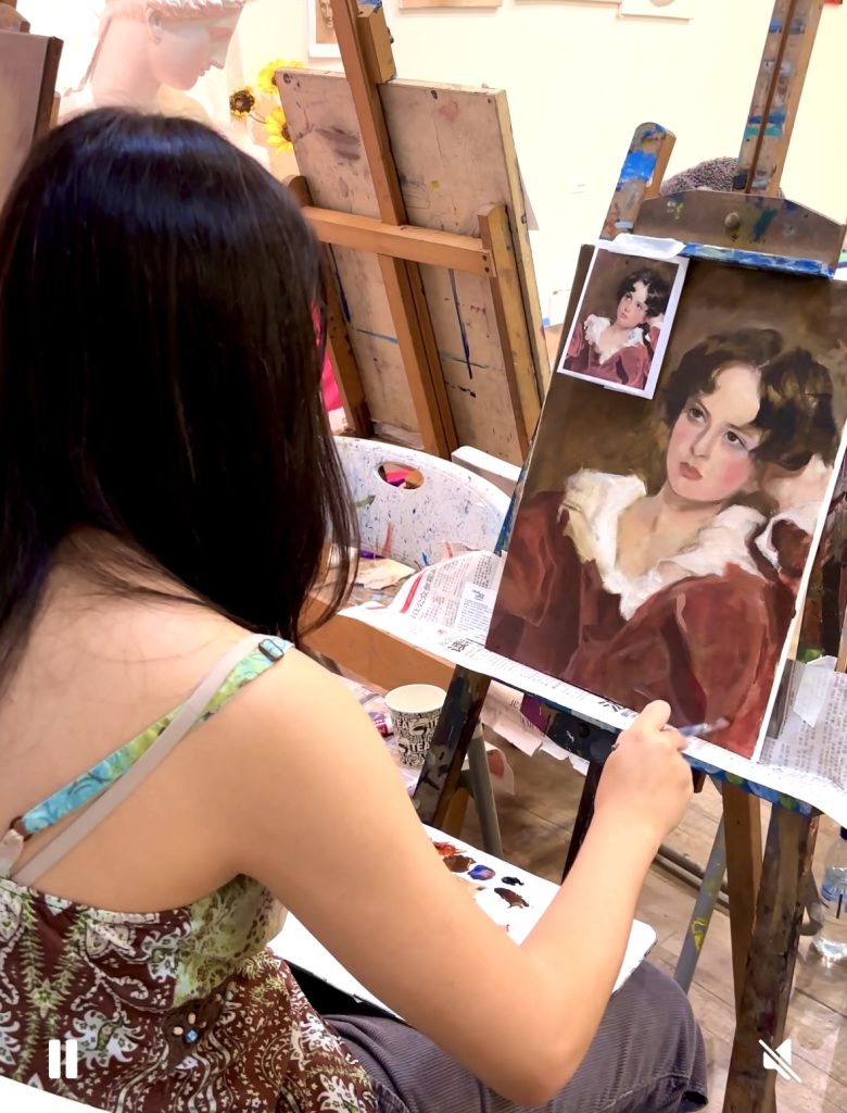 DSA oil painting teen Art Portfolio Preparation DSA-SOTA, DSA-MOE art course art class Visual Arts Centre
