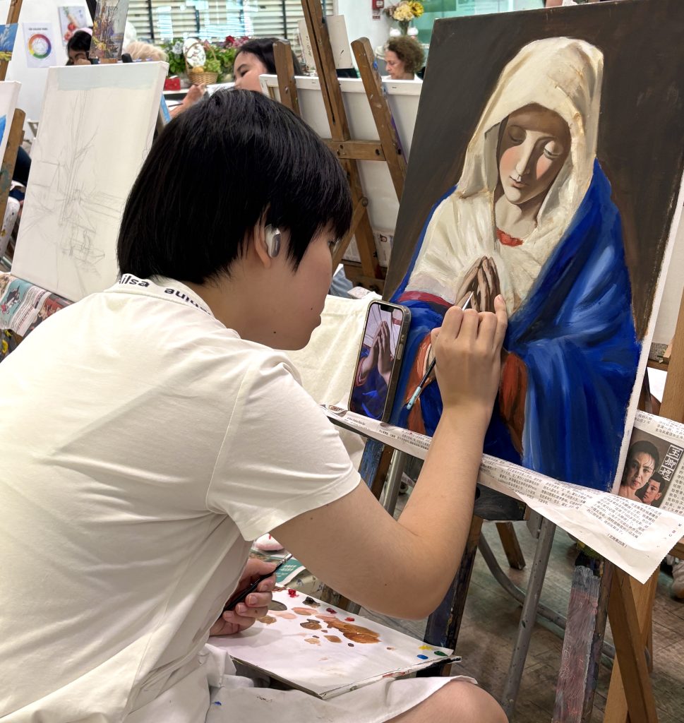 DSA oil painting teen Art Portfolio Preparation DSA-SOTA, DSA-MOE art class art course Visual Arts Centre