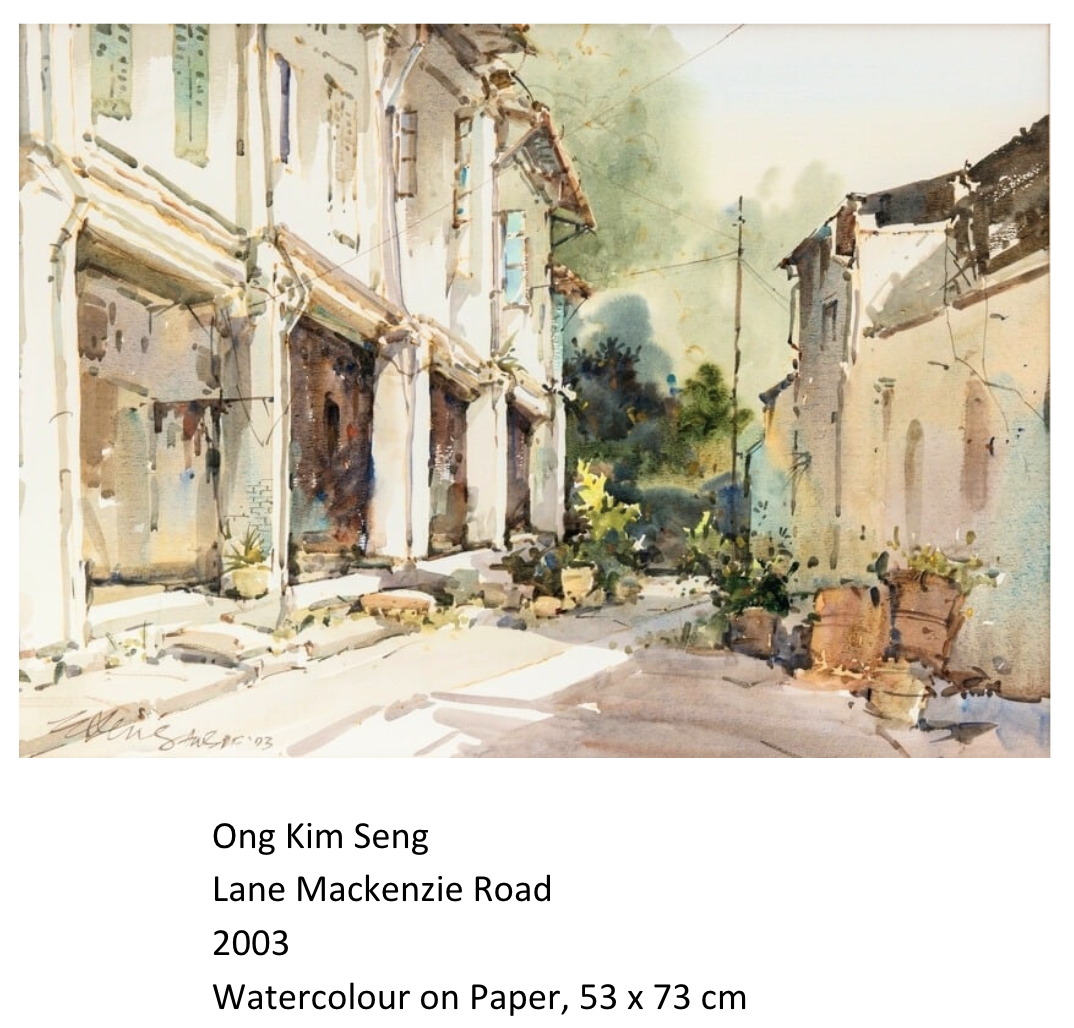 Ong Kim Seng watercolour painting artwork for sale