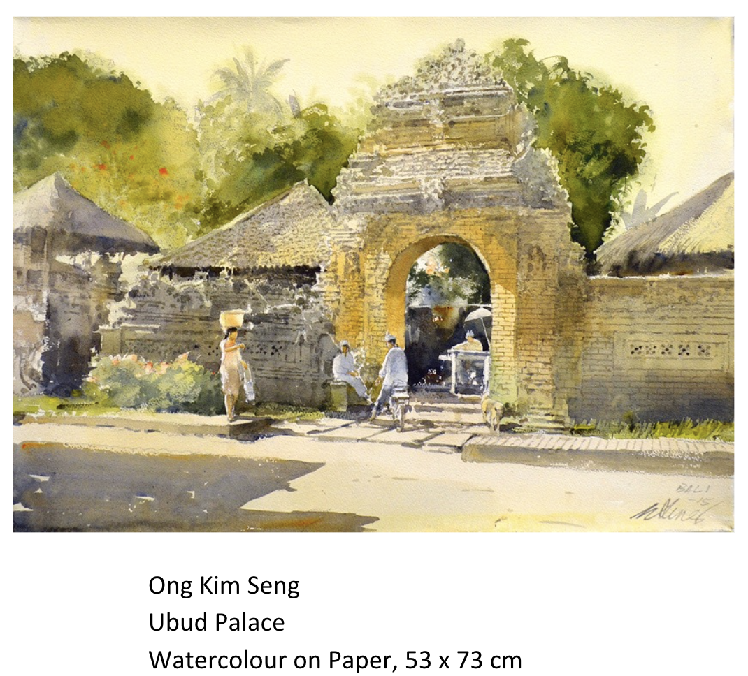 Ong Kim Seng watercolour painting artwork for sale
