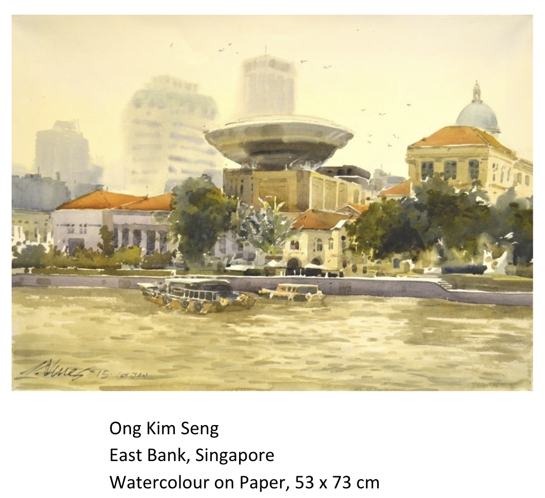 Ong Kim Seng watercolour painting artwork for sale
