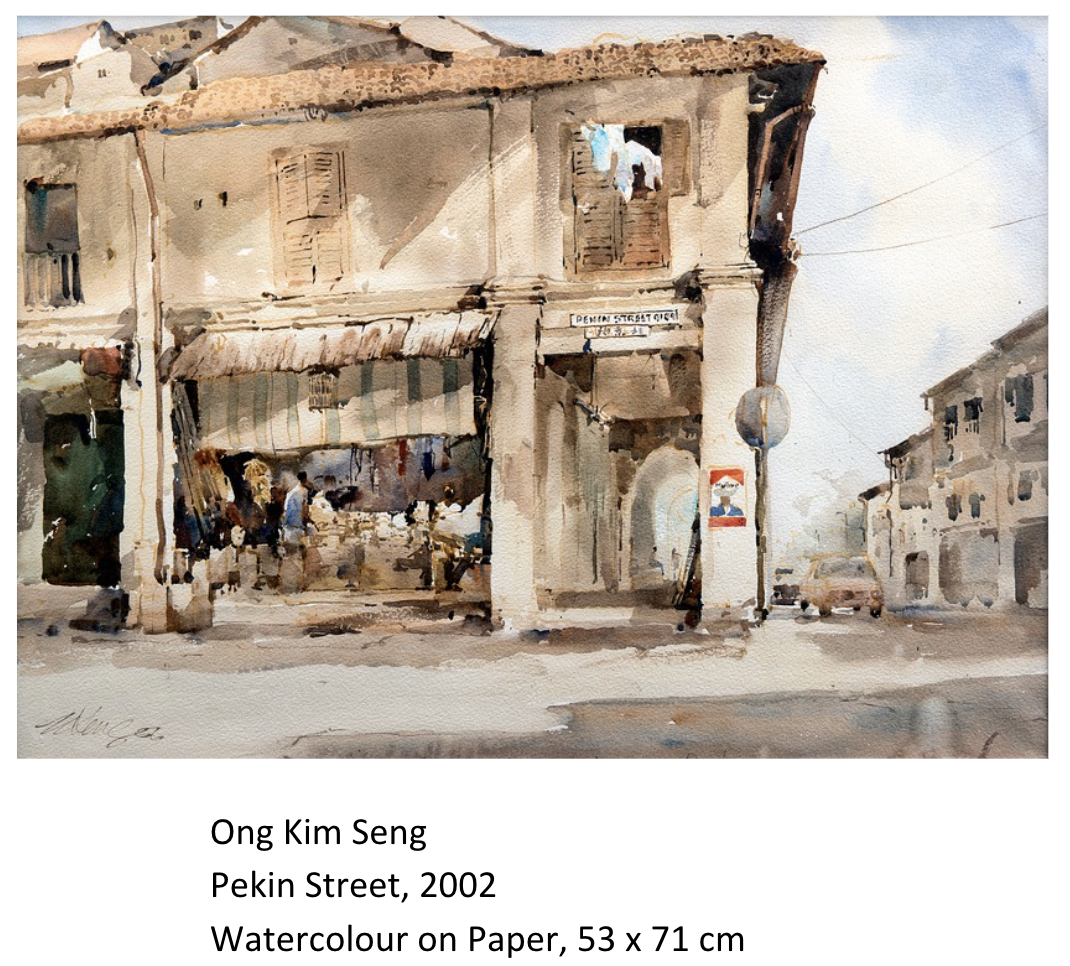 Ong Kim Seng watercolour painting artwork for sale