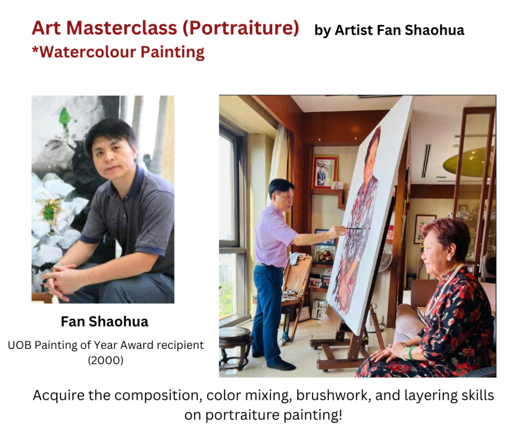 art masterclass Fan Shao Hua Watercolour Painting