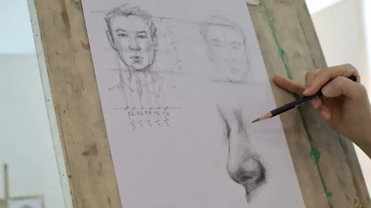 _Portrait–Drawing_Sketching_Zoom_Online
