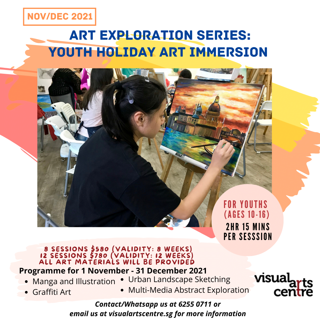 Holiday Art Class for Teens Best Holiday Art Classes In Singapore