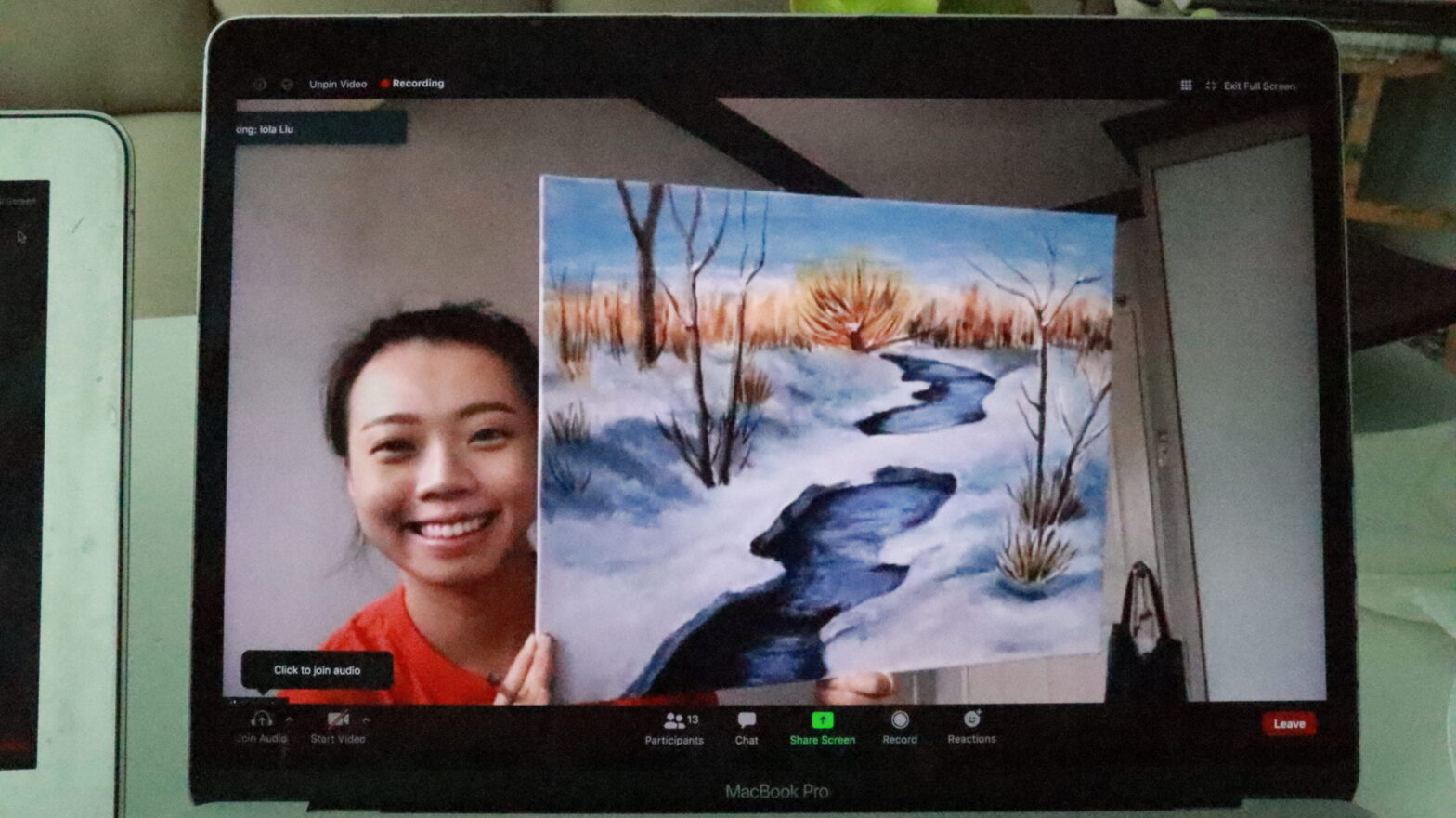 Best Online Art Class Guided with Demo Acrylic Painting ZOOM LIVE