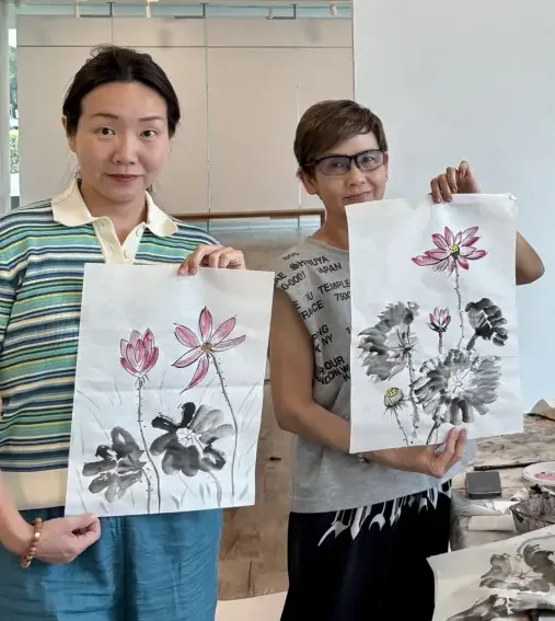 Chinese ink calligraphy in SIngapore @ Visual Arts Centre! Come today and pick up this new hobby