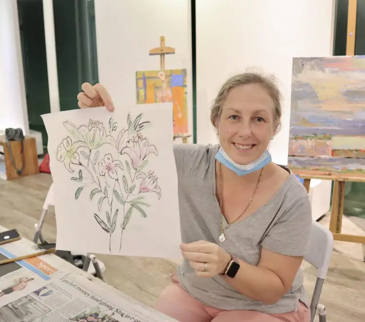 Chinese ink painting and calligraphy classes