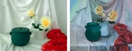 flower on table
