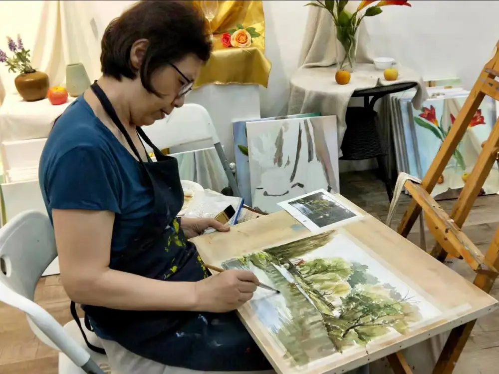 watercolour class in singapore