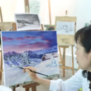 4 Sessions Acrylic Painting Art Course