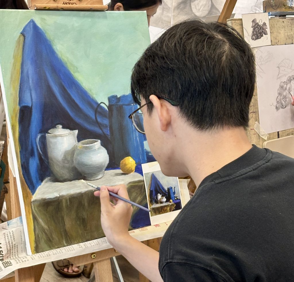 adult art course adult art class Professional landscape Acrylic Painting Course Visual Arts Centre