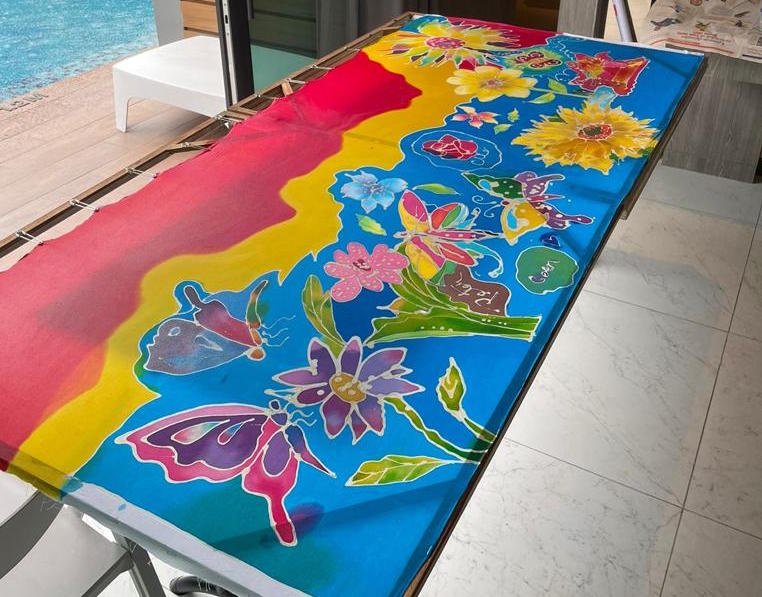 Mural Batik Painting