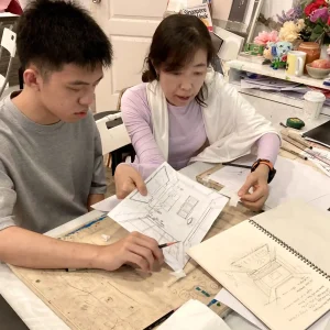 adult art class adult art course Visual Arts Centre interior design and freehand rendering art course available! (One-to-One | 1-to-1) Art Tuition / Art Class / Art Course / Art Lesson for Adults in Singapore by Visual Arts Centre