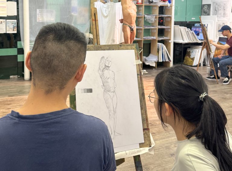 Nude Life Drawing Workshop with Artist Guidance at Visualartscentre Singapore