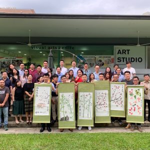 Visual Arts Centre Chinese Ink Painting – Fan Painting Art Jamming