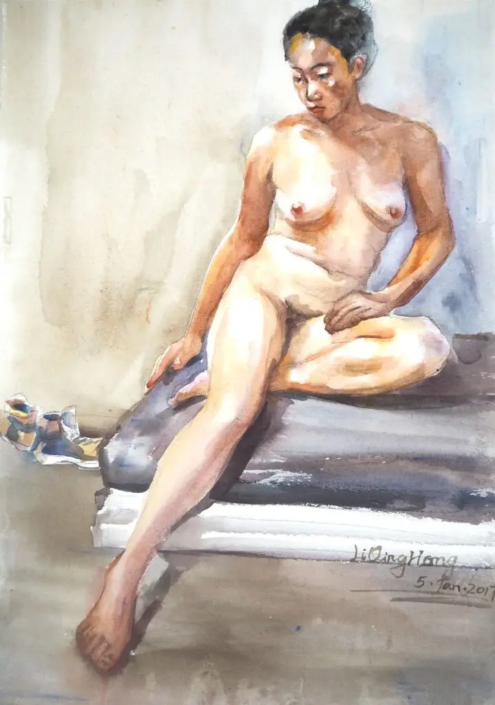 Visual Arts Centre watercolour painting