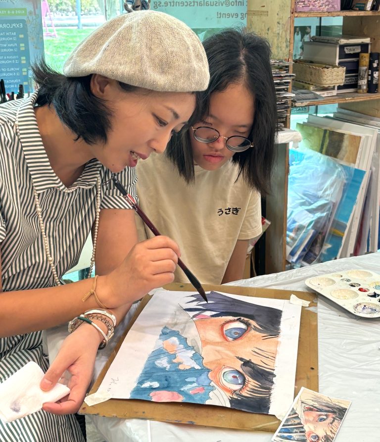 Visual Arts Centre Watercolour Painting available for all levels beginner, advanced, intermediate