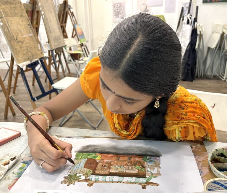 Visual Arts Centre Watercolour Painting available for all levels beginner, advanced, intermediate