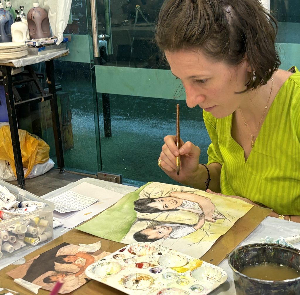 Visual Arts Centre Watercolour Painting available for all levels beginner, advanced, intermediate