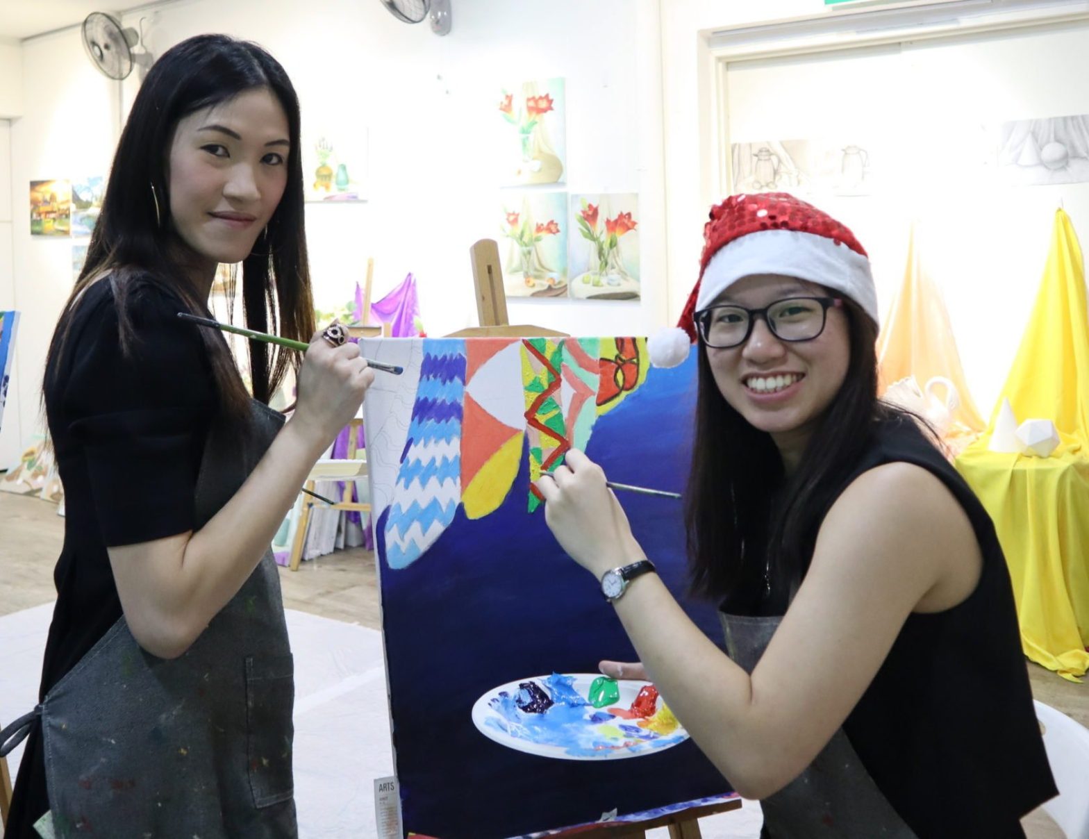 Visual Arts Centre Art Jamming Birthday Party Venue