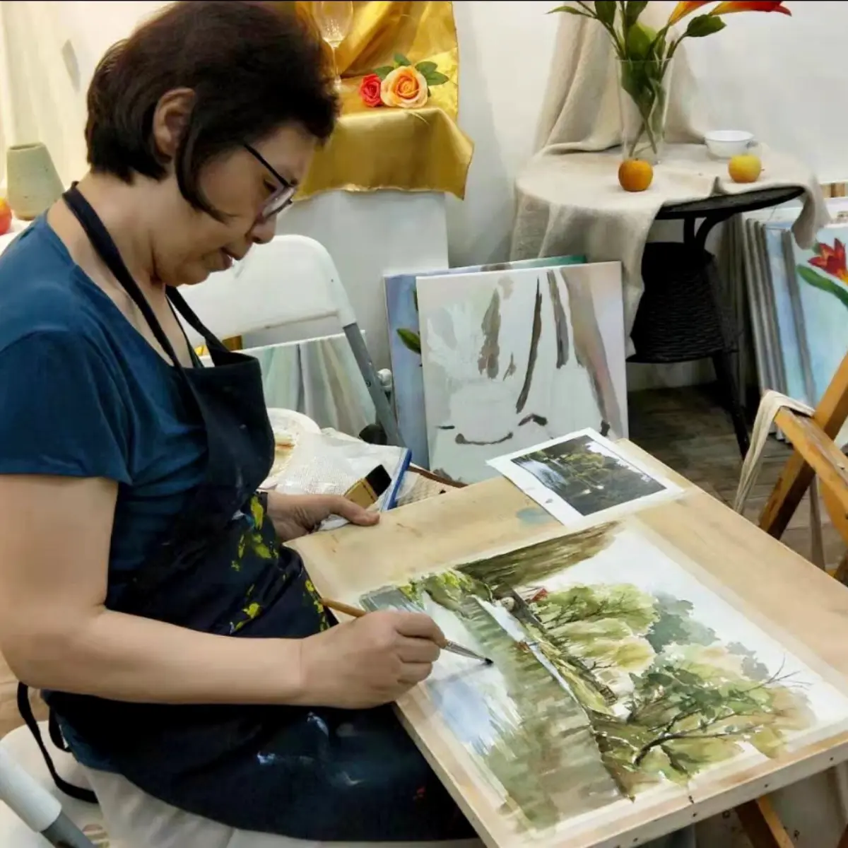 Professional Watercolour Painting