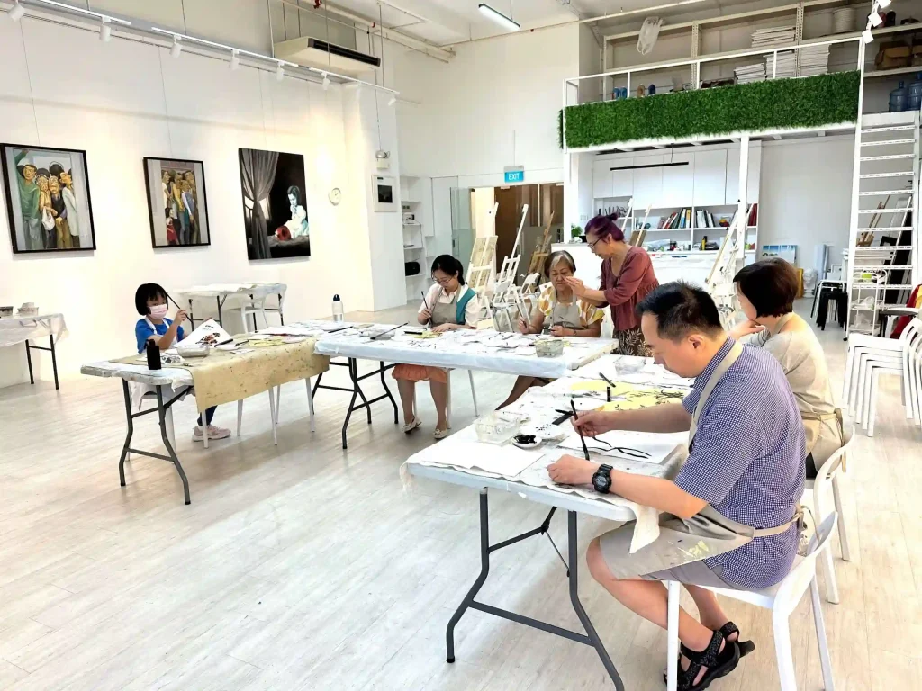 best chinese ink painting course in Singapore