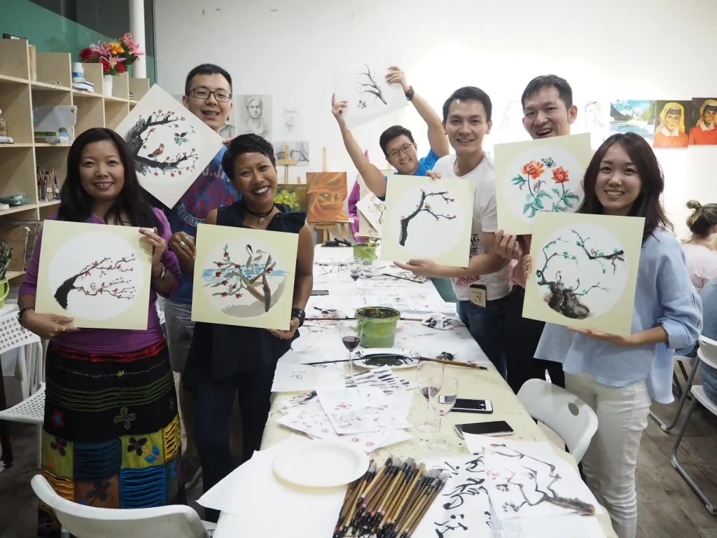 best chinese ink painting course in Singapore