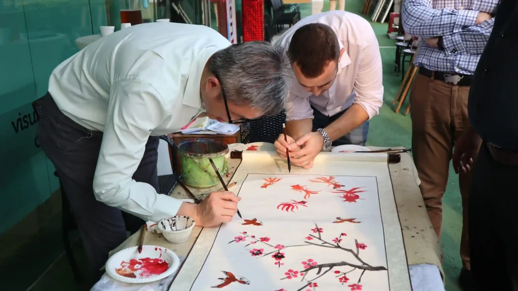 Chinese Ink Teambonding Visual Arts Centre Singapore