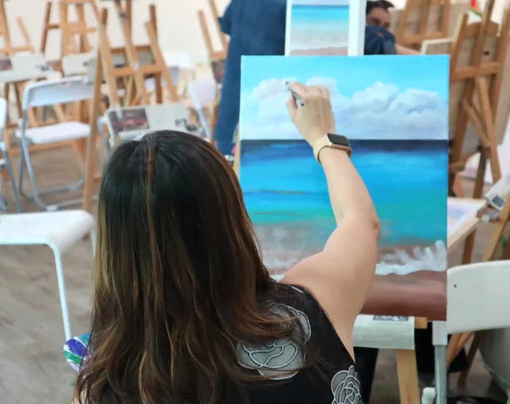 acrylic painting VAC