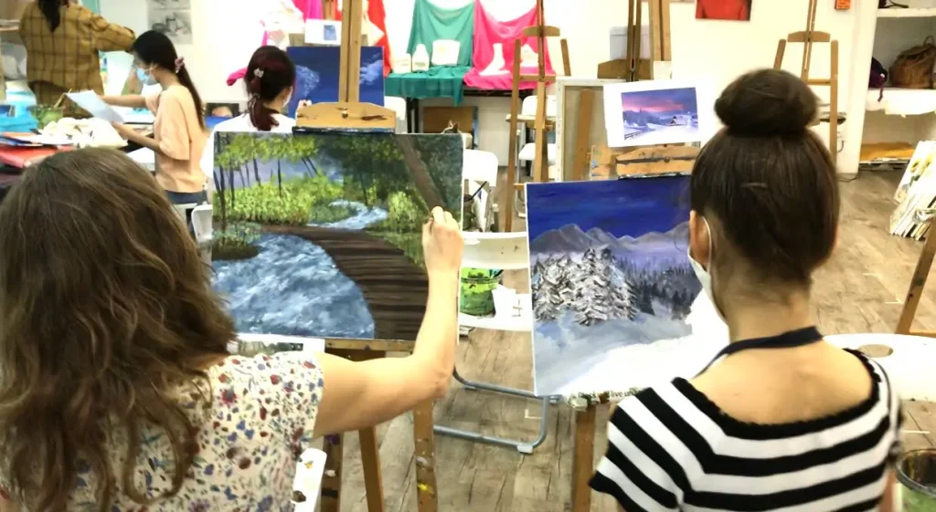 Acrylic Painting Course Visual Arts Centre