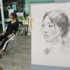 Nude Life Portrait Drawing Course at Visual Arts Centre Singapore