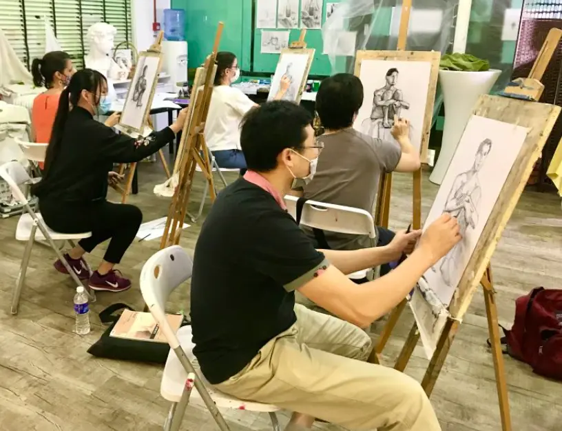 Nude Painting | Nude Drawing | Nude Sketching | Nude Live Session