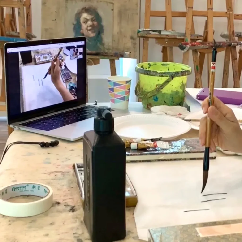 The Best Online Art Classes In Singapore – Zoom Live Art Sessions