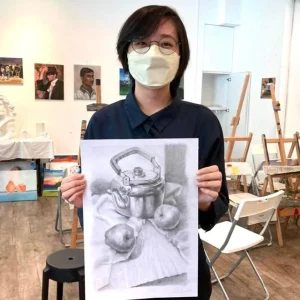 Professional Drawing & Sketching 24 Sessions Intermediate Course at Visual Arts Centre Singapore