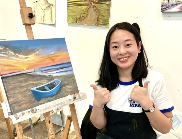 Visual arts centre acrylic painting for all levels! beginner, intermediate and advance!
