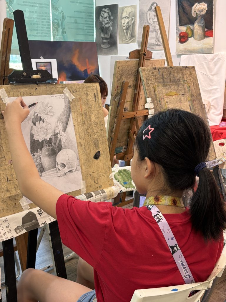 Drawing & sketching art course Visual Arts Centre 专业素描绘画课程 儿童青少年成人