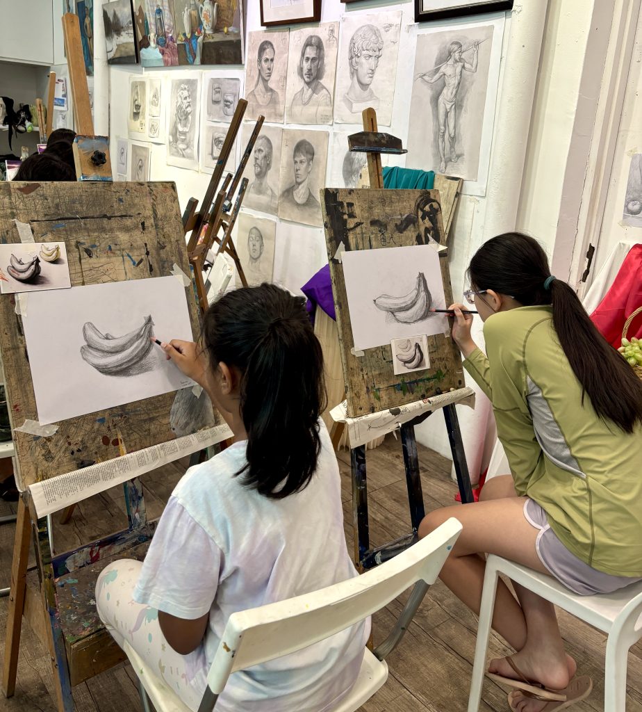 Drawing & sketching art course Visual Arts Centre 专业素描绘画课程 儿童青少年成人