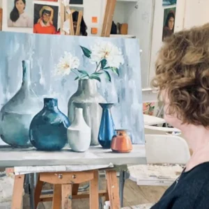 Oil Painting 油画 Trial Class at Visual Arts Centre Singapore