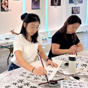 Chinese ink calligraphy in SIngapore @ Visual Arts Centre! Come today and pick up this new hobby