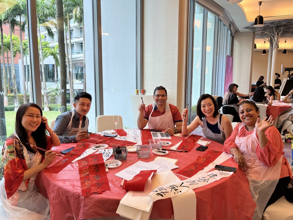 对联Chinese New Year Calligraphy