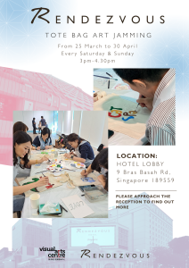 - Tote Bag Art Jamming - Rendezvous Hotel X Visual Arts Centre