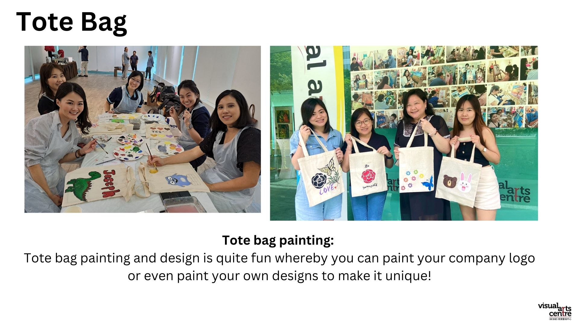 Team Building Art Jamming, fun and exciting activities at Visual Arts