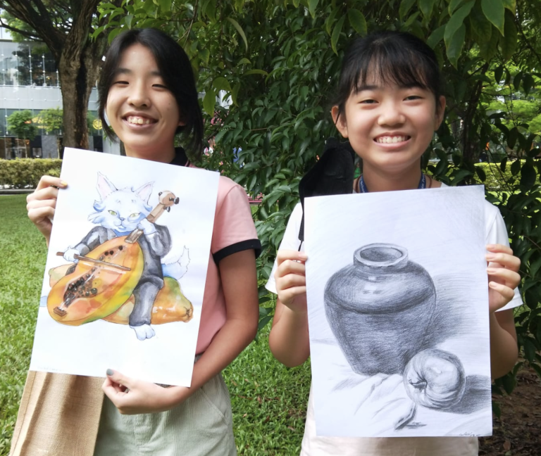 Holiday Art Course for Teens/ Youth - Drawing and Sketching / Acrylic and Watercolour June Holiday course