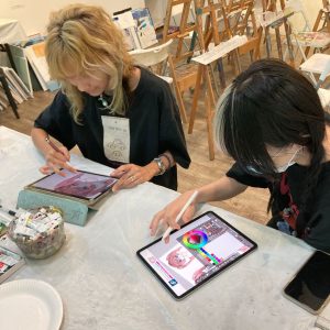 professional holiday digital art painting course
