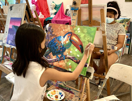 Art Exploration Series – KIDS Holiday Art Course 8 Sessions - Visualartcentre