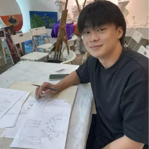 Teenager Art Class (13-17YO): Interior Design & Freehand Rendering Sketching