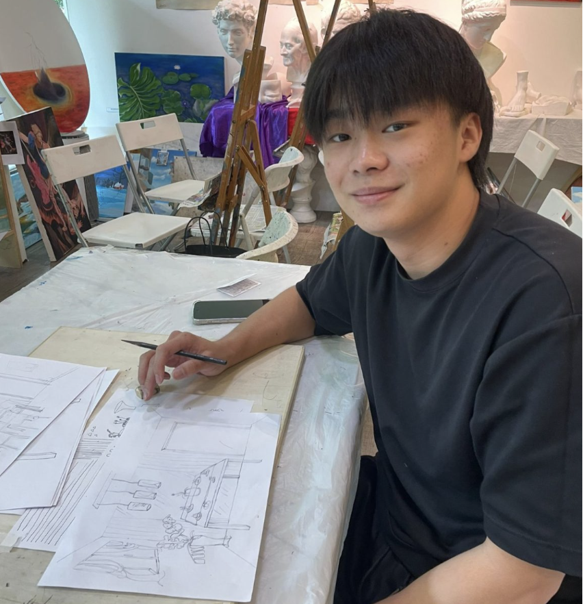 Visual Arts Centre interior design and freehand rendering art course available!